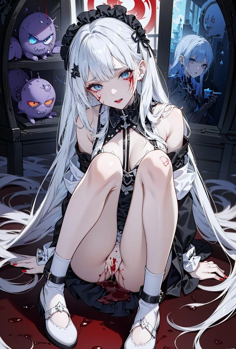 捡回家的轻生少女，在客厅地板上哭着求我肏烂她 封面