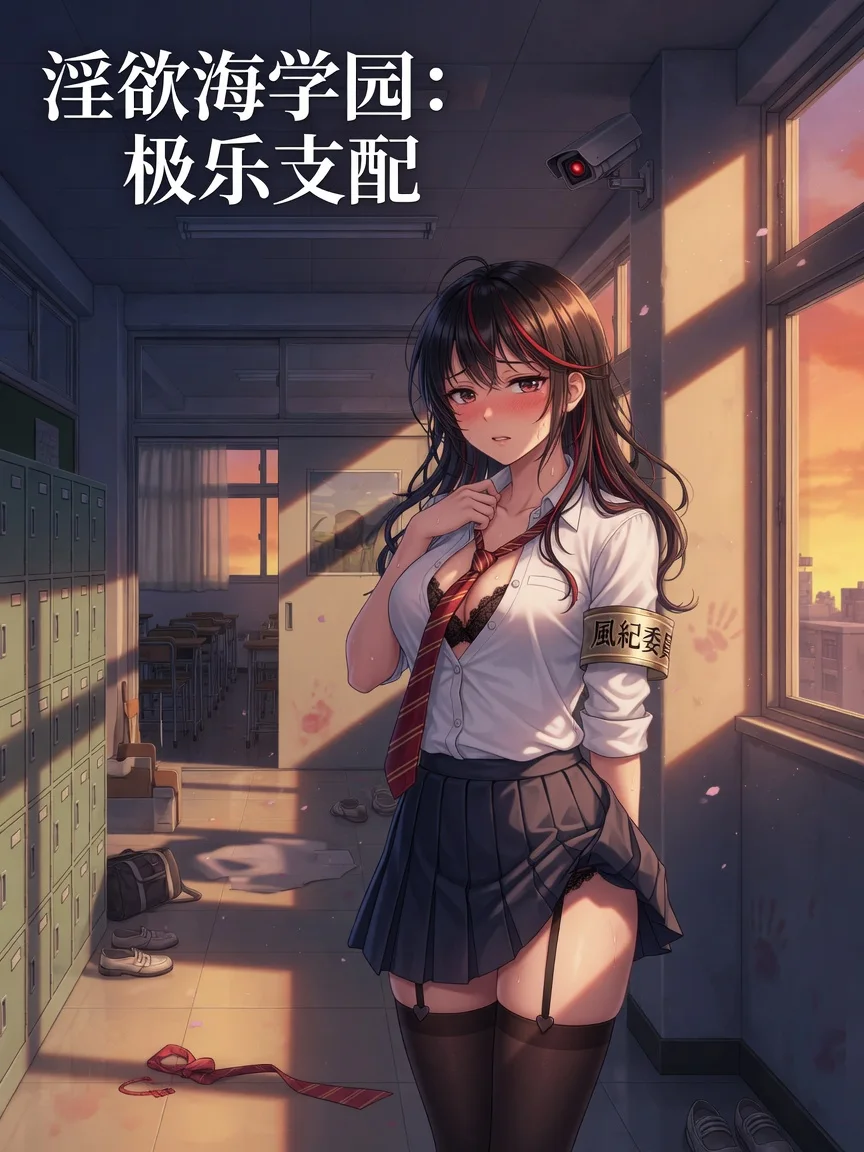 淫欲海学园：极乐支配 封面