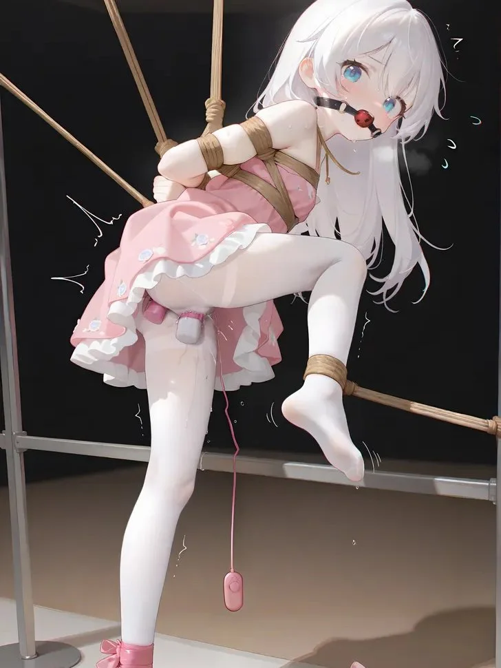 捡到自缚的白毛小lo娘